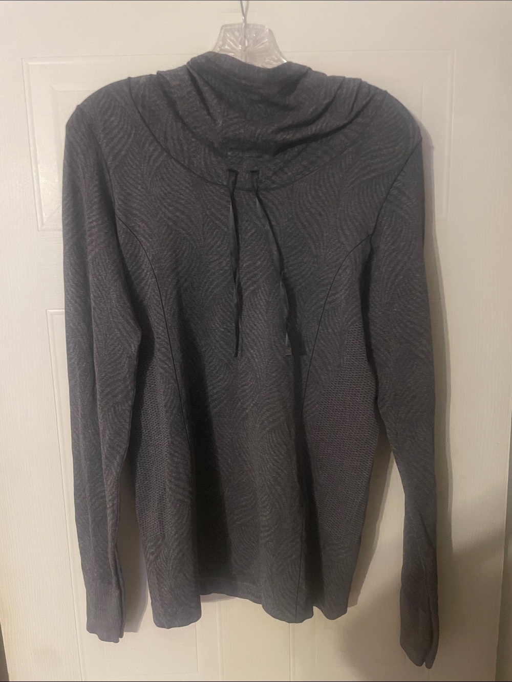 Moving Comfort Women's Gray Hooded Turtleneck Sweater